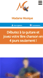 Mobile Screenshot of madame-musique.com